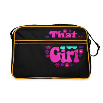 The 70s girl the '70s Girl - Retro Bag - black/gold - Front