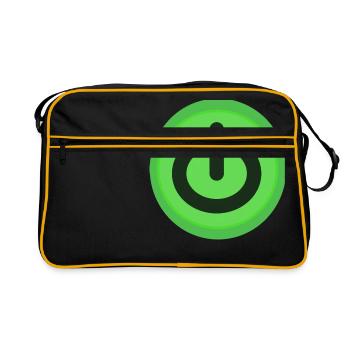 On / Off button Power Button Switch - Retro Bag - black/gold - Front