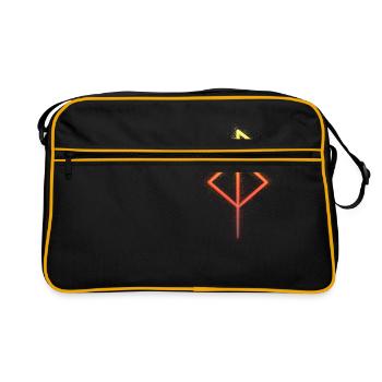 Santé des runes nordiques - Sac Retro - noir/or - Devant