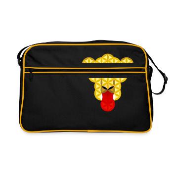 Panther of Life T01 - Retro Bag - black/gold - Front