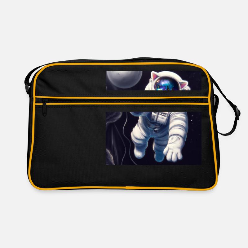 Space Kitten Retro Bag