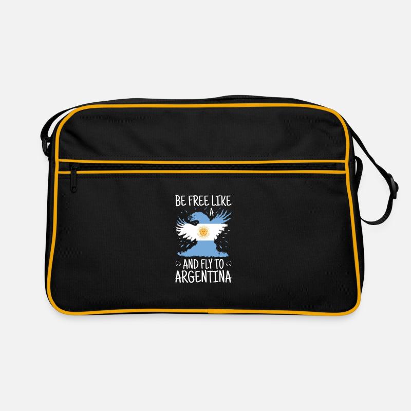 Argentine Drapeau Amérique du Sud Drapeau argentin Sac Retro