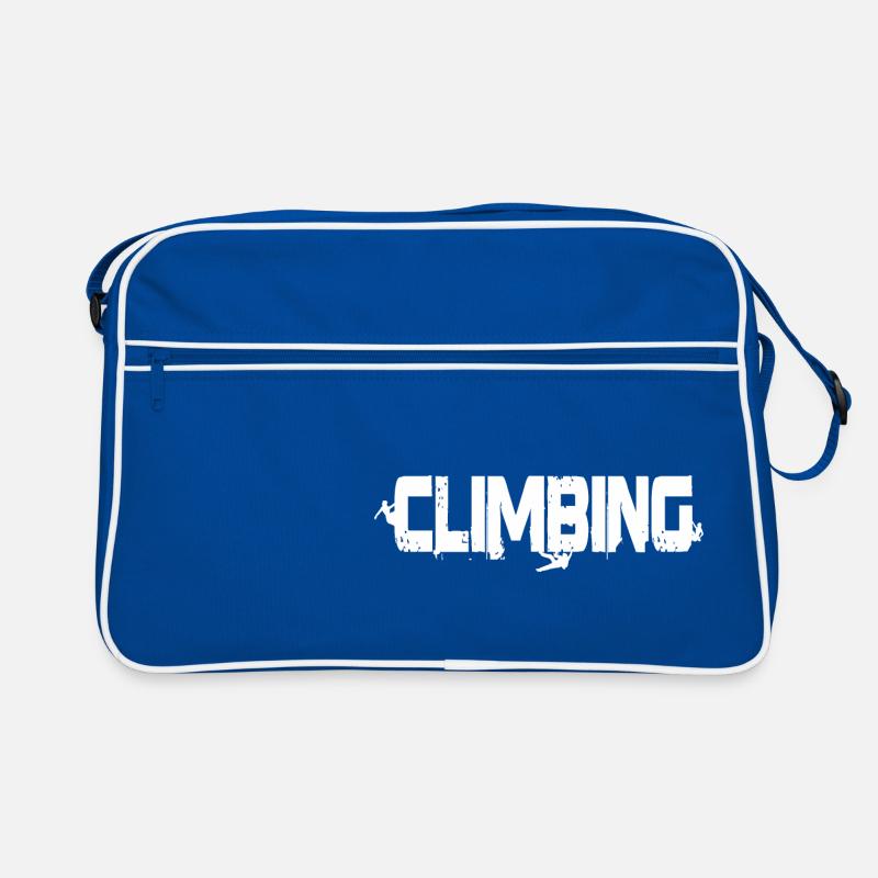 outside climbing mountain rock climbing park Retro Bag