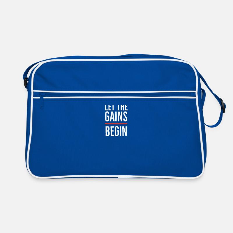 Let the gains begin Retro Bag
