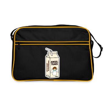Angel Tears Carton - Retro Bag - black/gold - Front