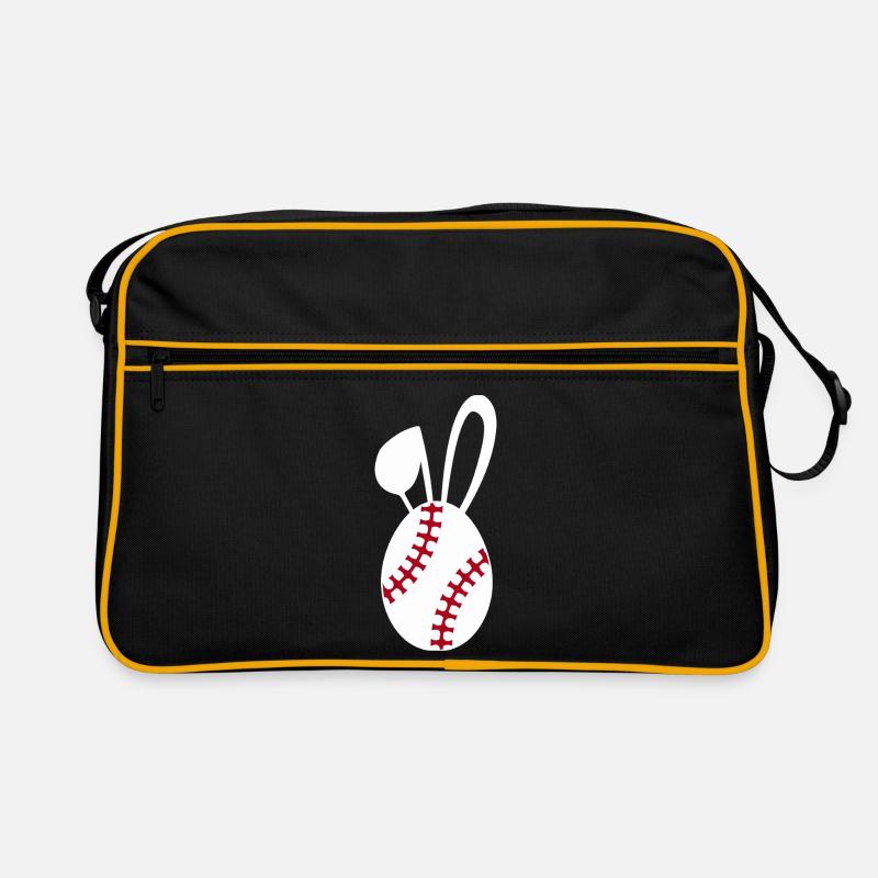 Emblème du lapin de baseball Sac Retro