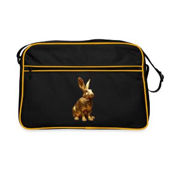 Rabbit - Retro Bag - black/gold - Front