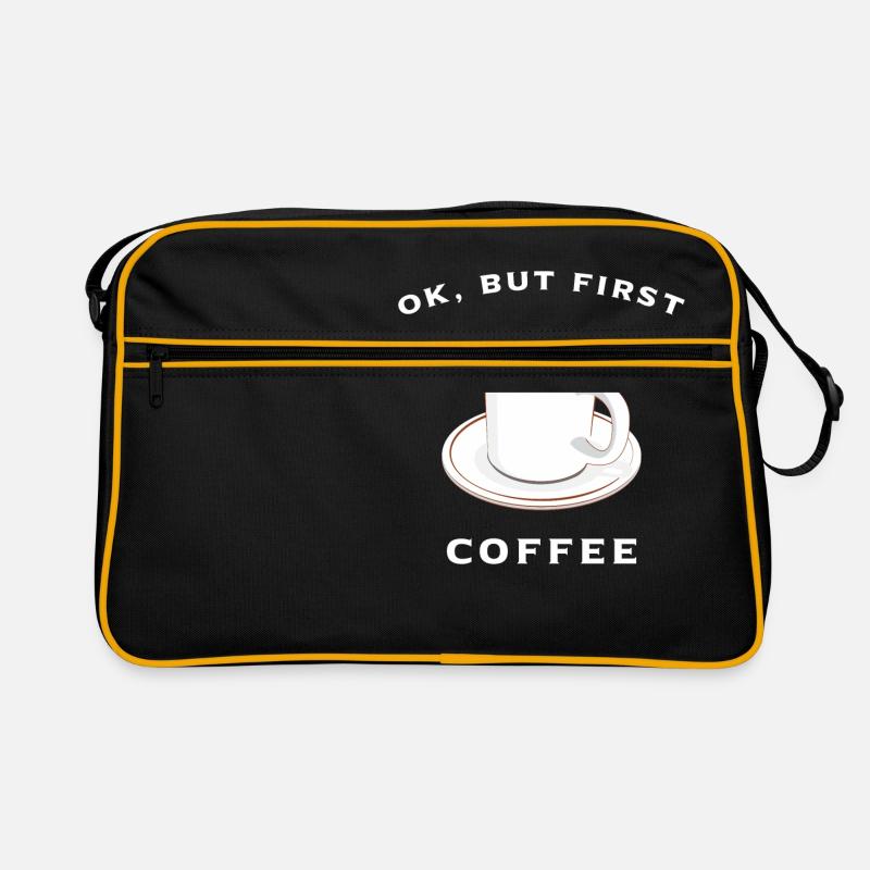 Ok mais d'abord le café! Sac Retro