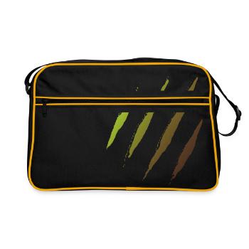 Griffes - Sac Retro - noir/or - Devant