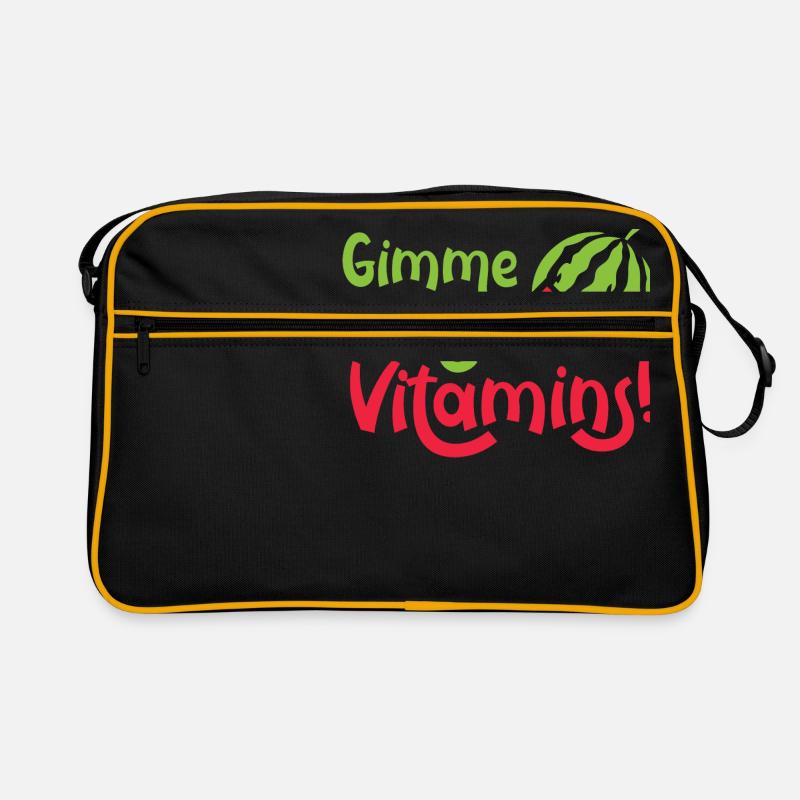 Gimme Vitamins Melon d'eau Ironic Melon tropical Sac Retro