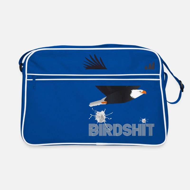 BIRDSHIT EAGLE - COULEUR Sac Retro