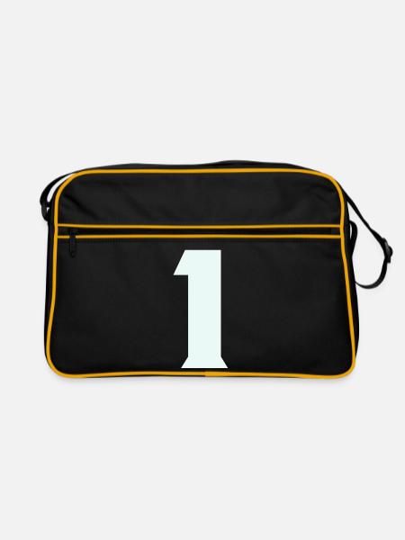 1 - Sac Retro - noir/or - Devant