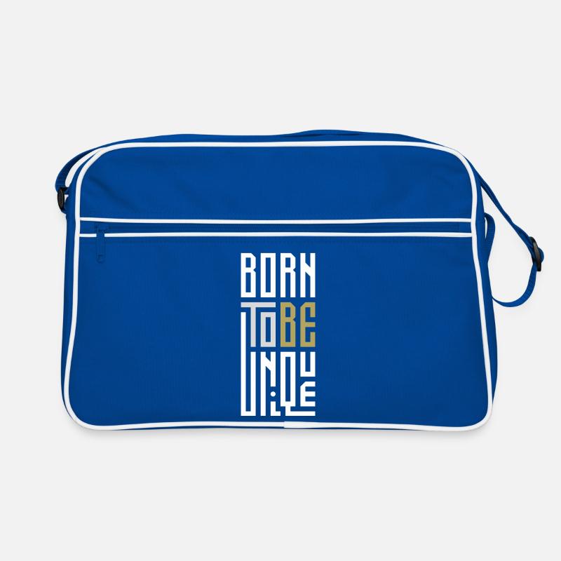 Nés pour être unique Sac Retro
