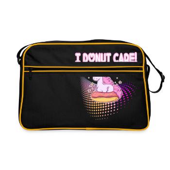 Je Donut licorne soins Donut - Sac Retro - noir/or - Devant