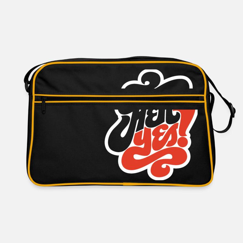 Hölle ja! Retro Tasche