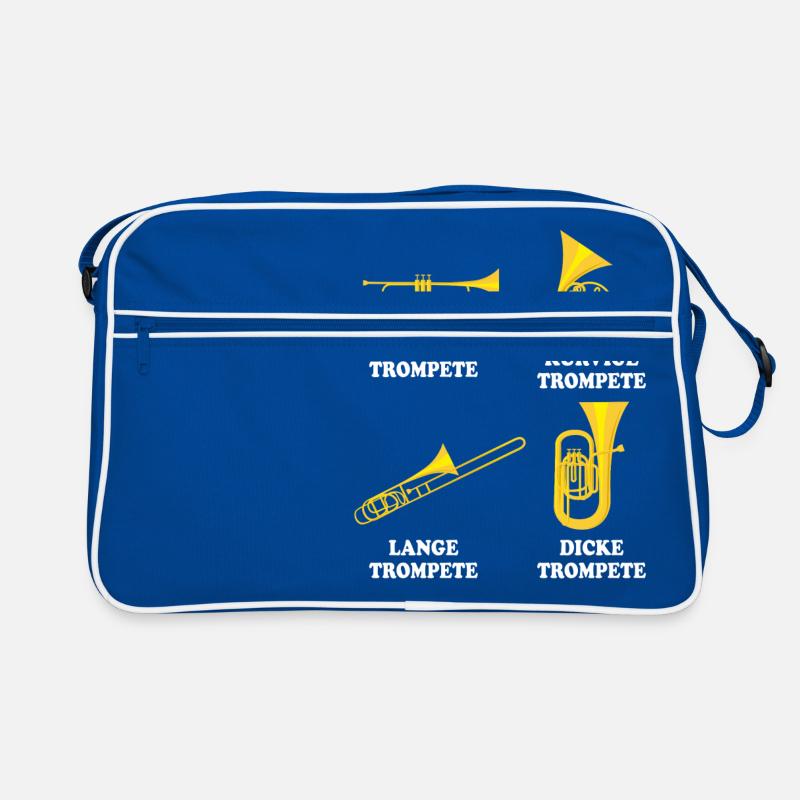 Trompeten Retro Tasche