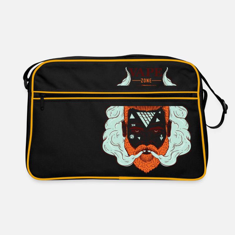 VAPER Rotschopf lässt Qualm aufsteigen Retro Tasche