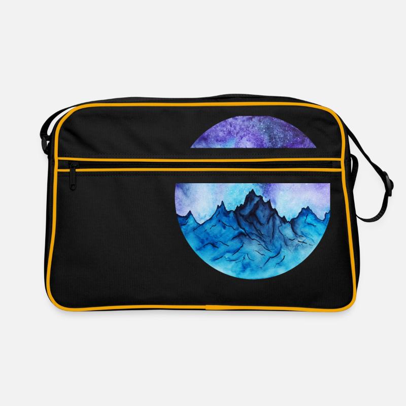 Berge Retro Tasche