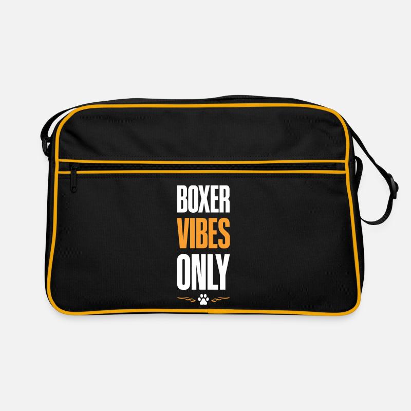 Boxer Vibes Only Retro Bag