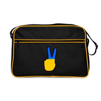 Ukraine - Sac Retro - noir/or - Devant