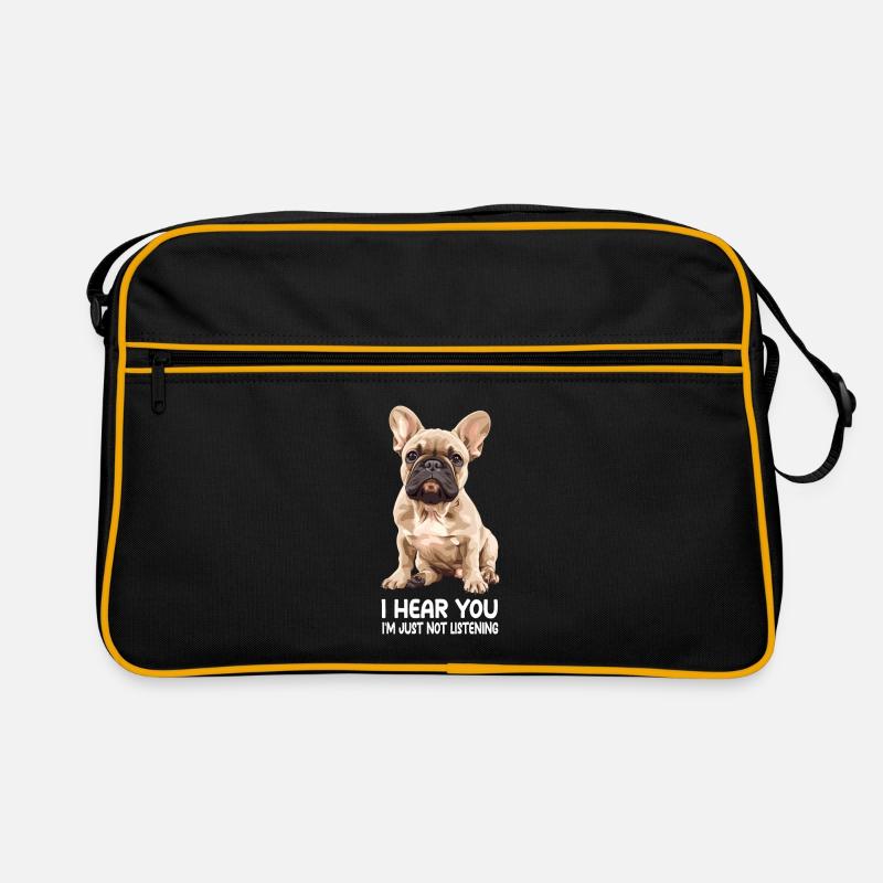 Bouledogue français Sac Retro