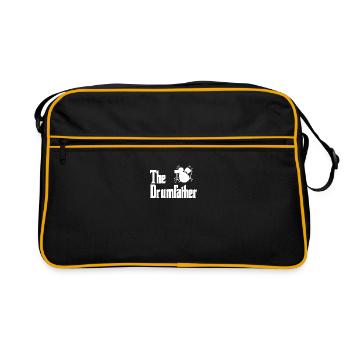 The Drumfather Drummer Drums - Sac Retro - noir/or - Devant