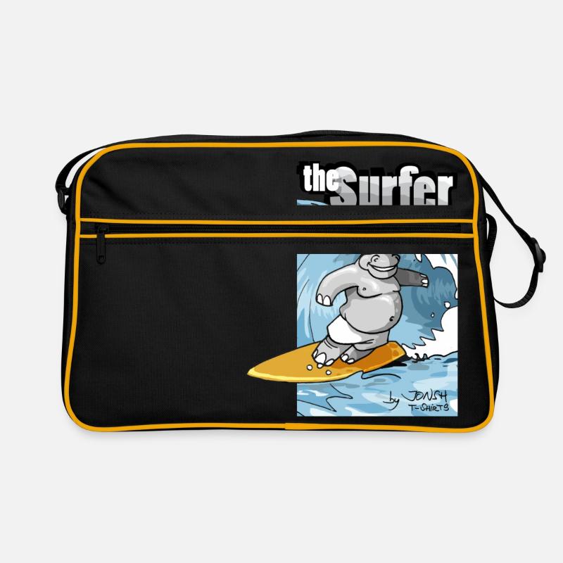 der Surfer Retro Tasche