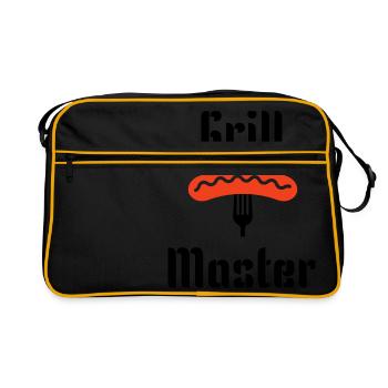 grill master2 - Retro Bag - black/gold - Front