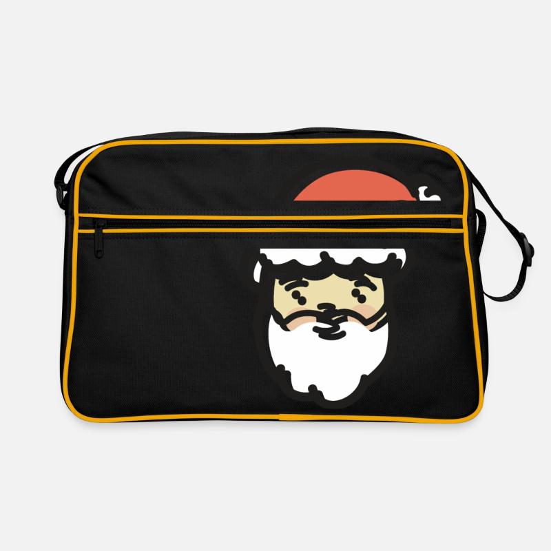 weihnachtsmann Retro Tasche