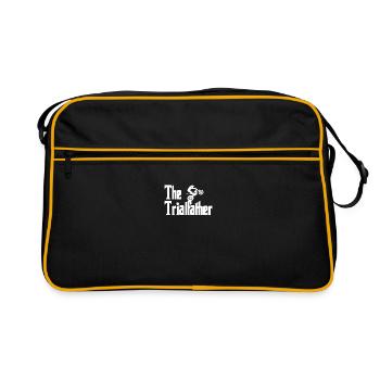 Motorcycle Trial The Trialfather - Retro Bag - black/gold - Front