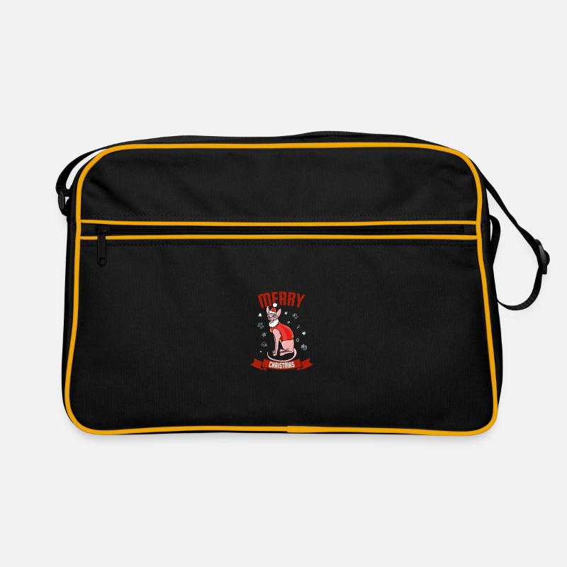 Sphynx de Noël Sac Retro