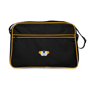Papillons : Le papillon aurore - Sac Retro - noir/or - Devant