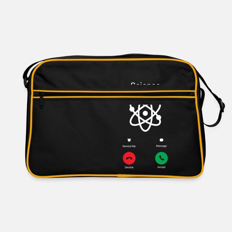 Obtient de la science ! - Sac Retro - noir/or