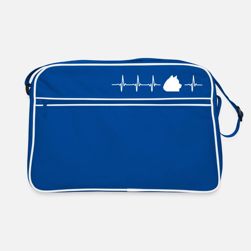 Cute Samoyed Gift Idea Retro Bag