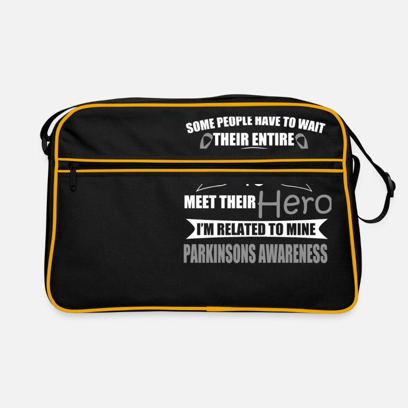 Parkinsons Bewusstsein! Bezogen auf mein Held! Retro Tasche