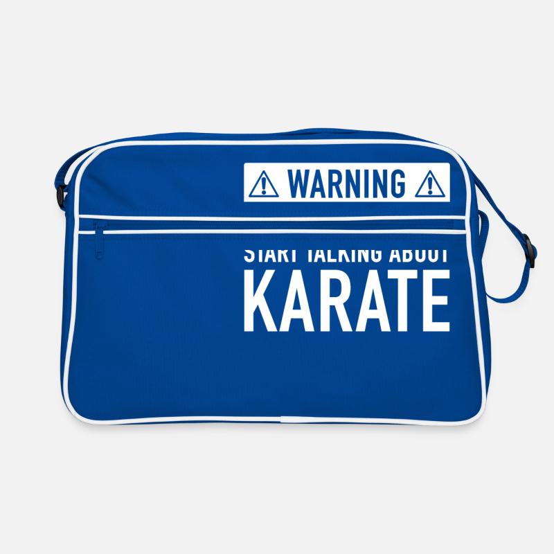Funny Karate Gift Idea Retro Bag