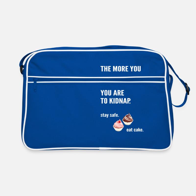 Plus vous pesez, plus vous êtes à kidnapper. Sac Retro