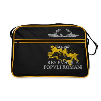 EMPIRE ROMAIN - Sac Retro - noir/or - Devant