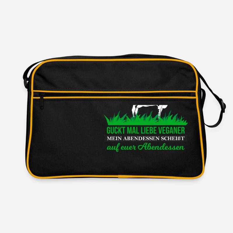 Kuhfladen Retro Tasche