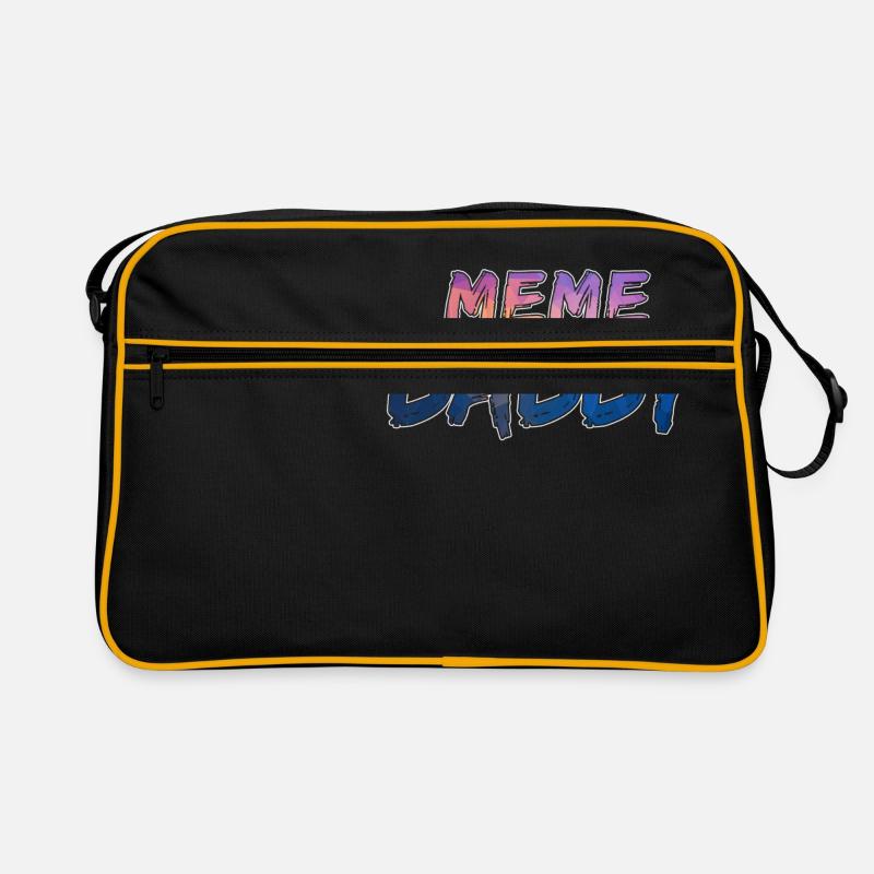 Colorful Meme Daddy Retro Tasche