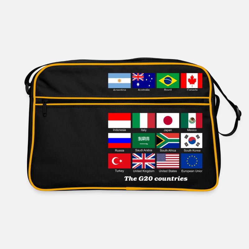 Drapeau G20 Sac Retro