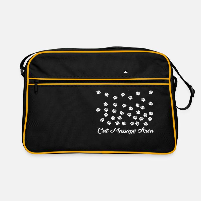 Cat Massage Area Gift Retro Tasche