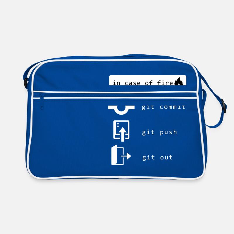 Programmeurs, développeurs, informaticiens, développeurs Sac Retro