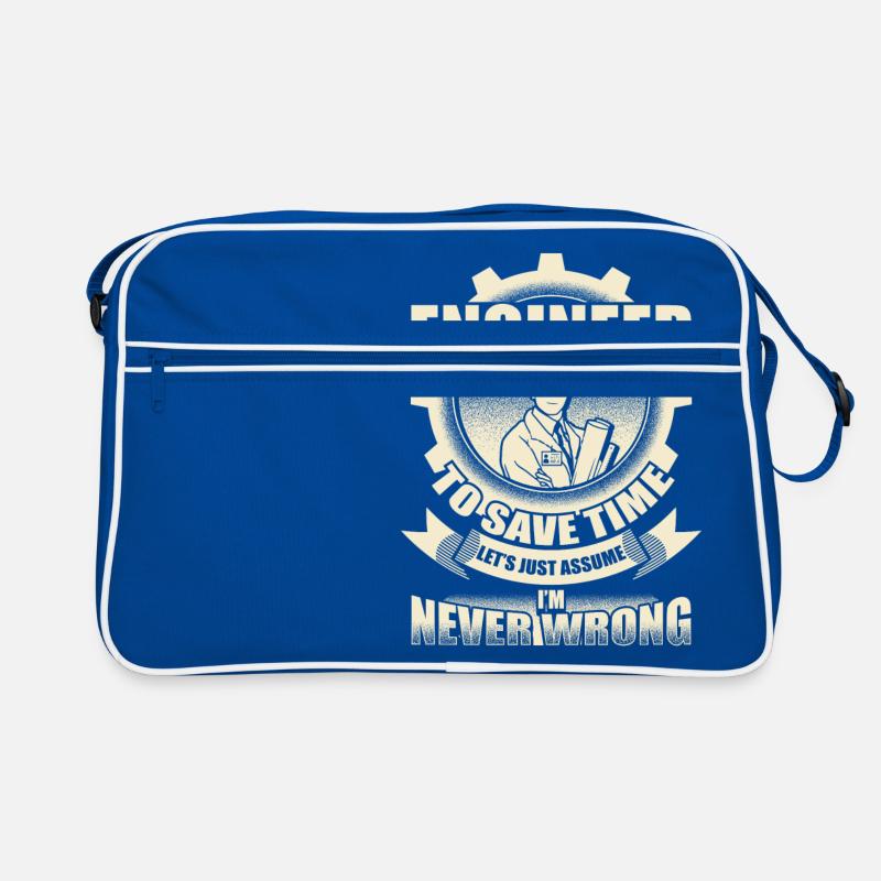 Engineer technician civil engineer computer gift Retro Bag