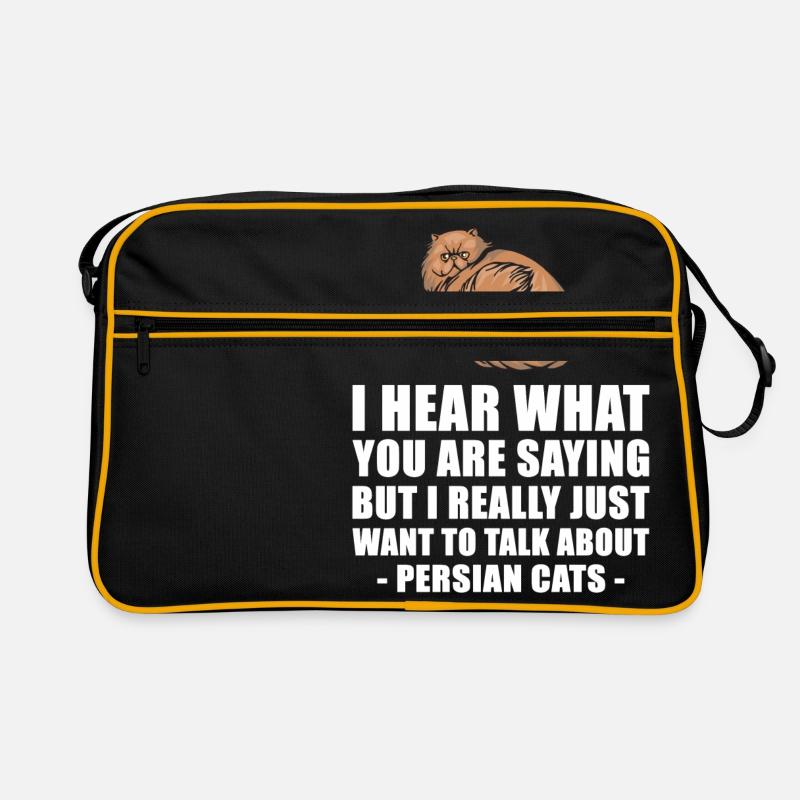Persian Cat Cute Gift Retro Bag