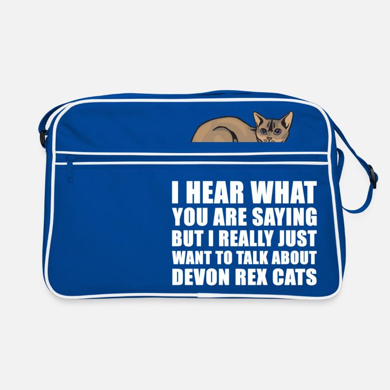 Devon Rex Cat cadeau mignon Sac Retro