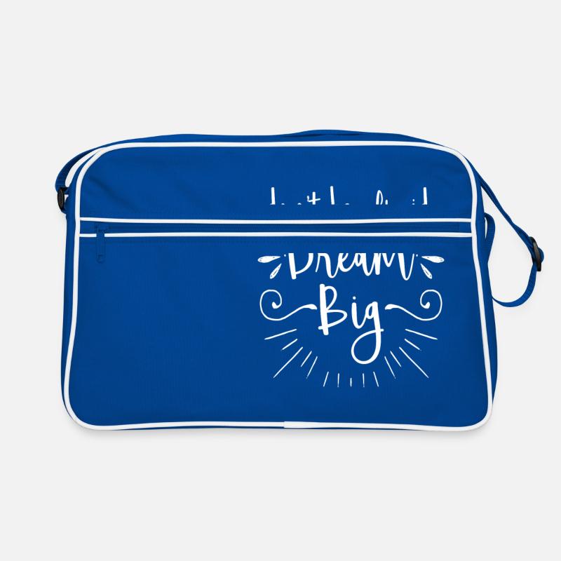 Don't be afraid dream big - motivation gift Sac Retro