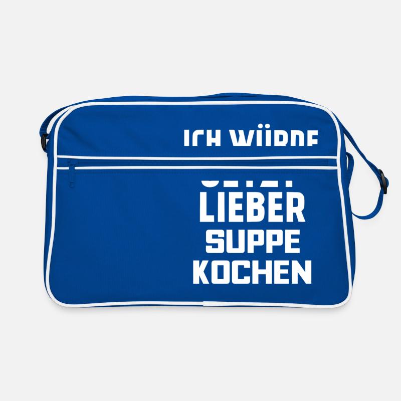 SUPPE KOCHEN Retro Tasche