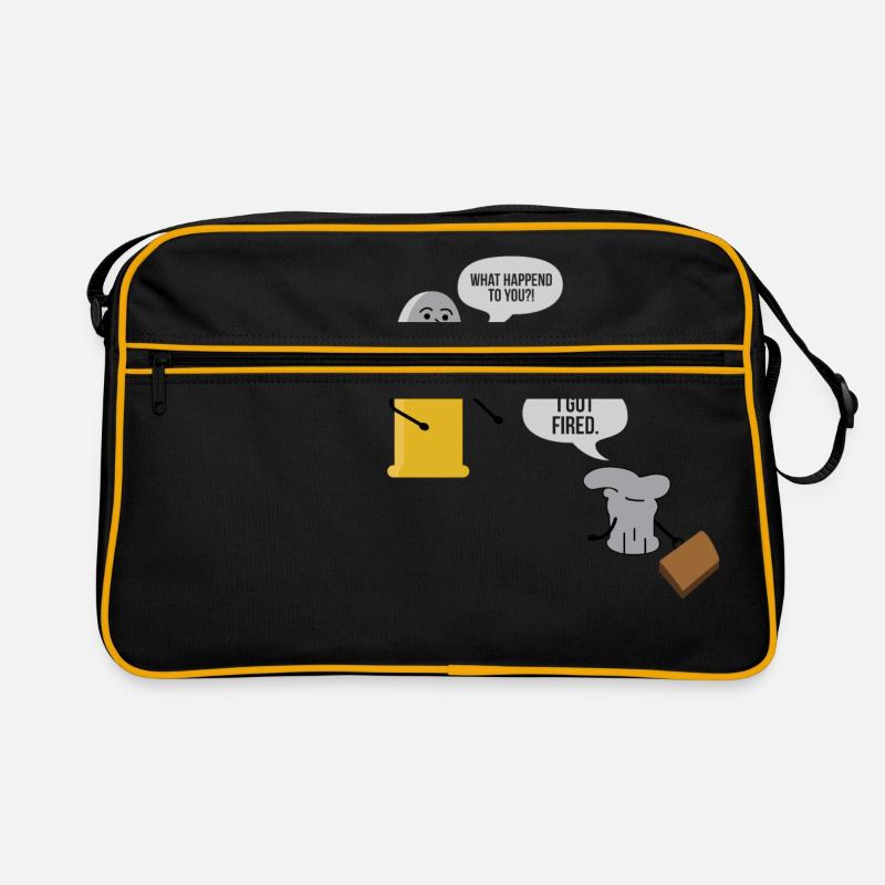 I Got Fired Funny Bullets gift for Gun Lovers Retro Tasche