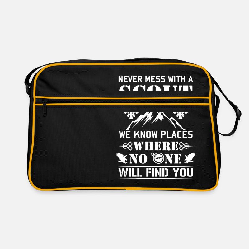 Never mess with a Scout no one will find you Sac Retro